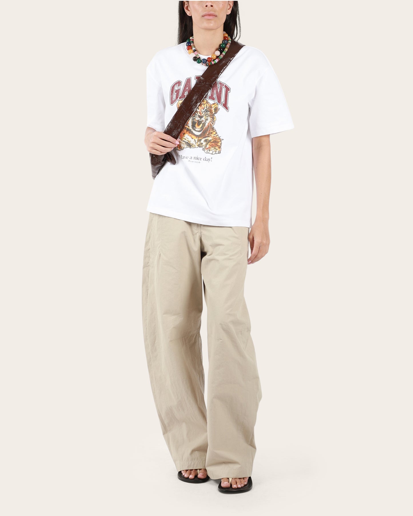 Beaded Tiger T-shirt