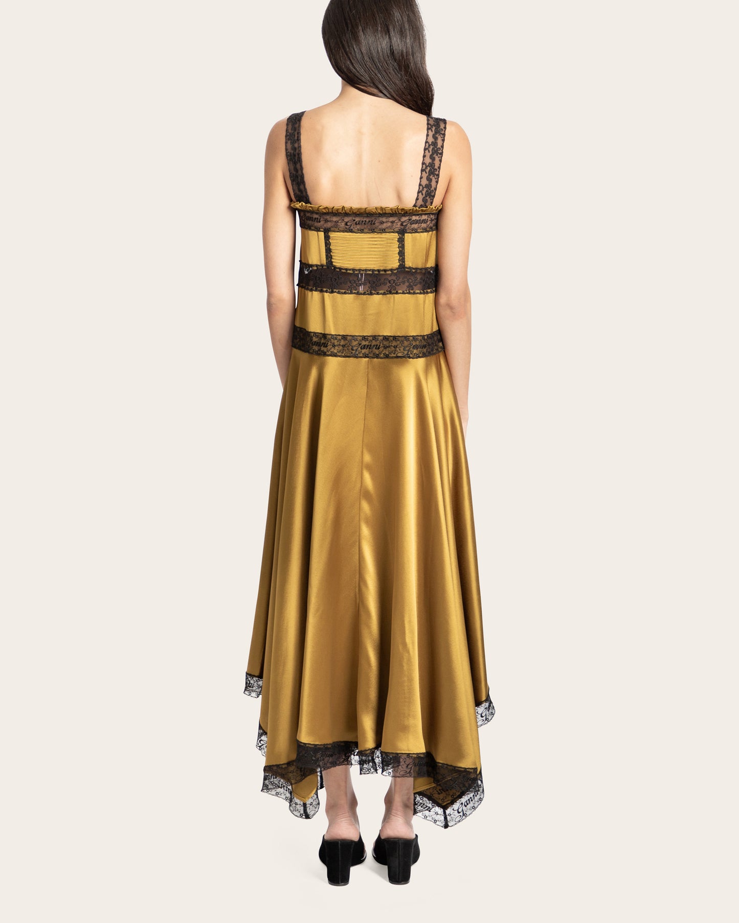 Fluid Satin Dress