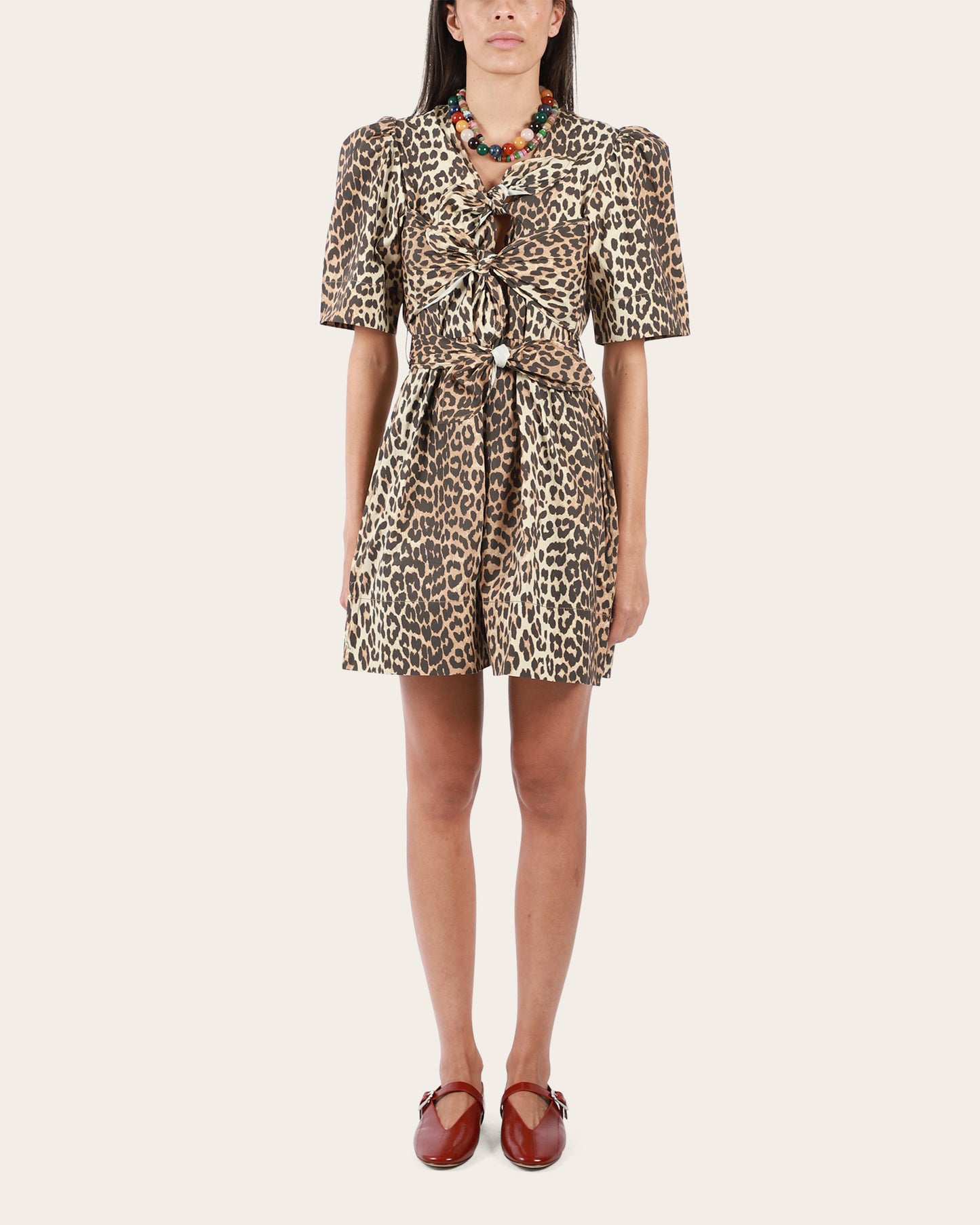 Mini Tie Strap Dress