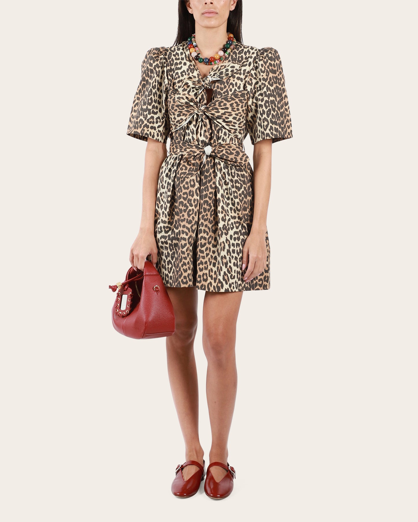 Mini Tie Strap Dress
