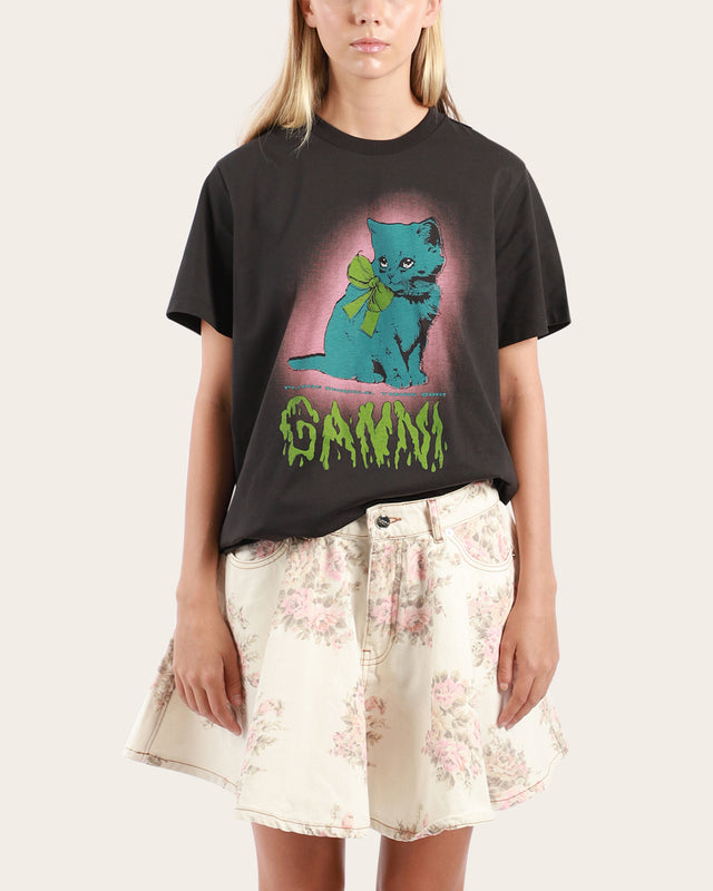 Neon Kitty T-shirt