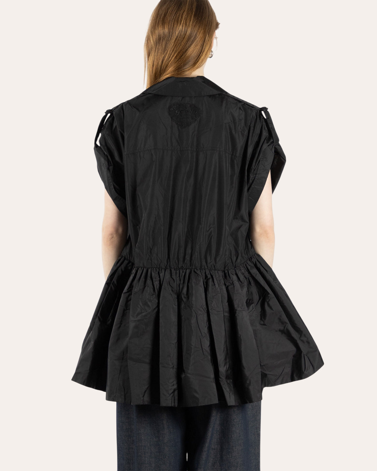 Nylon Mini Utility Dress