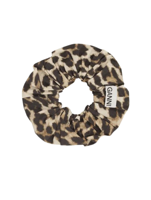 Printed Cotton Scrunchie