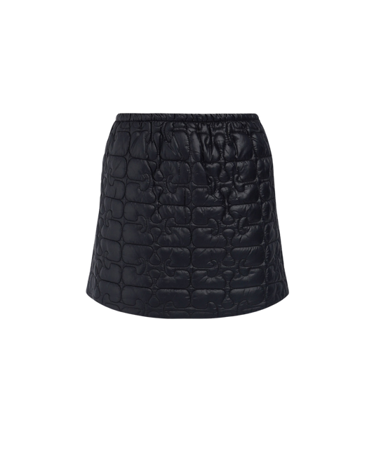 Quilted Mini Skirt