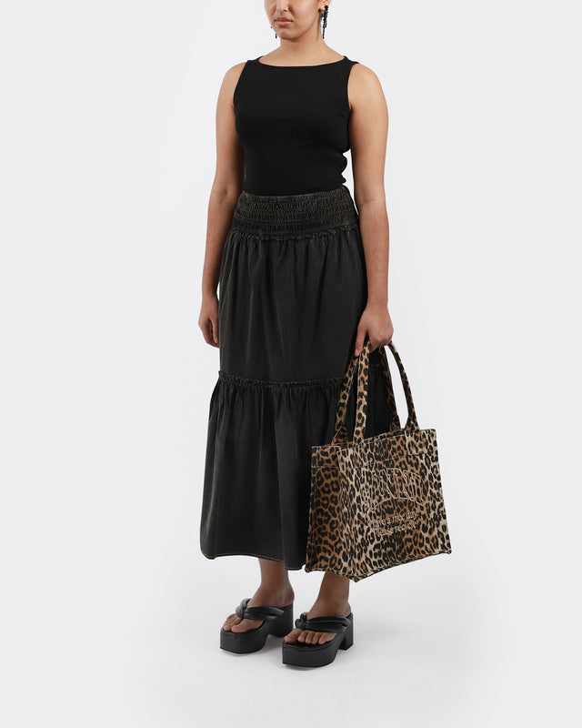 Smock Maxi Skirt