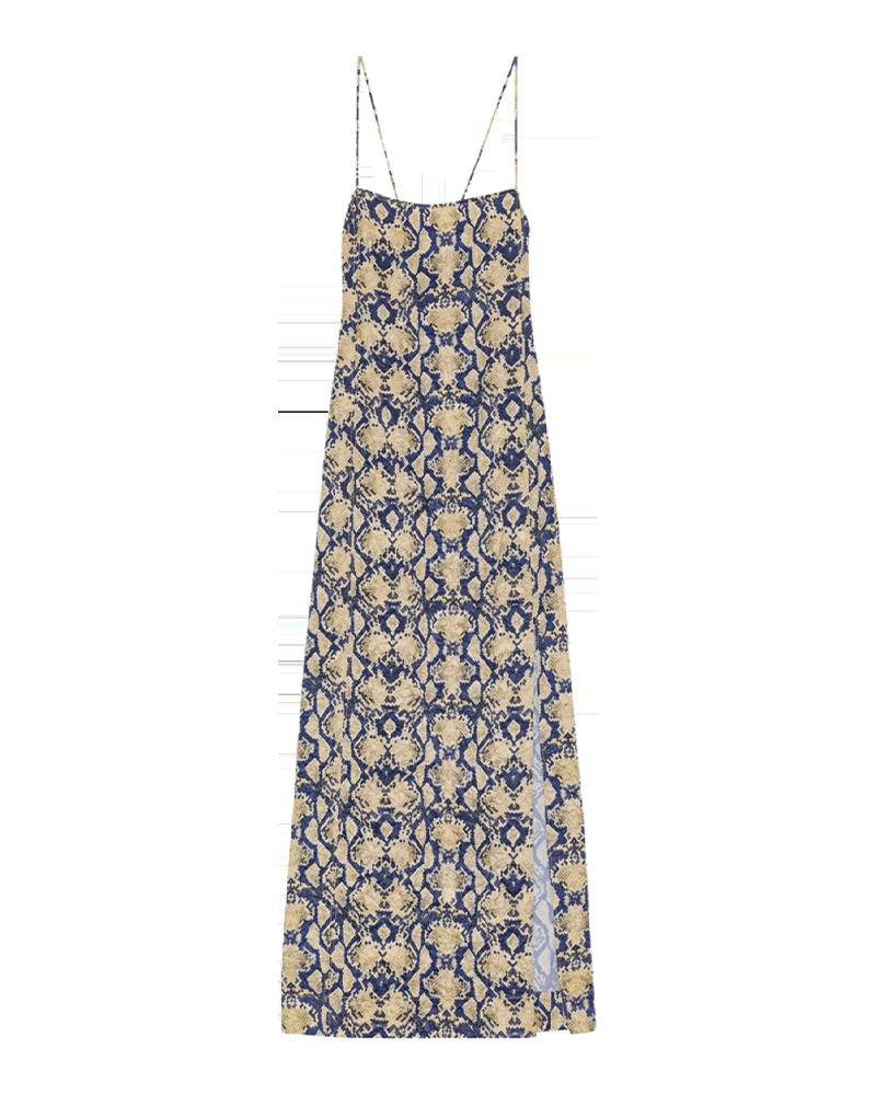 Marni snake hotsell print dress