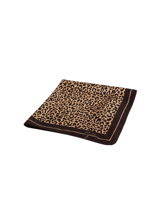 Leopard Printed Foulard Scarf