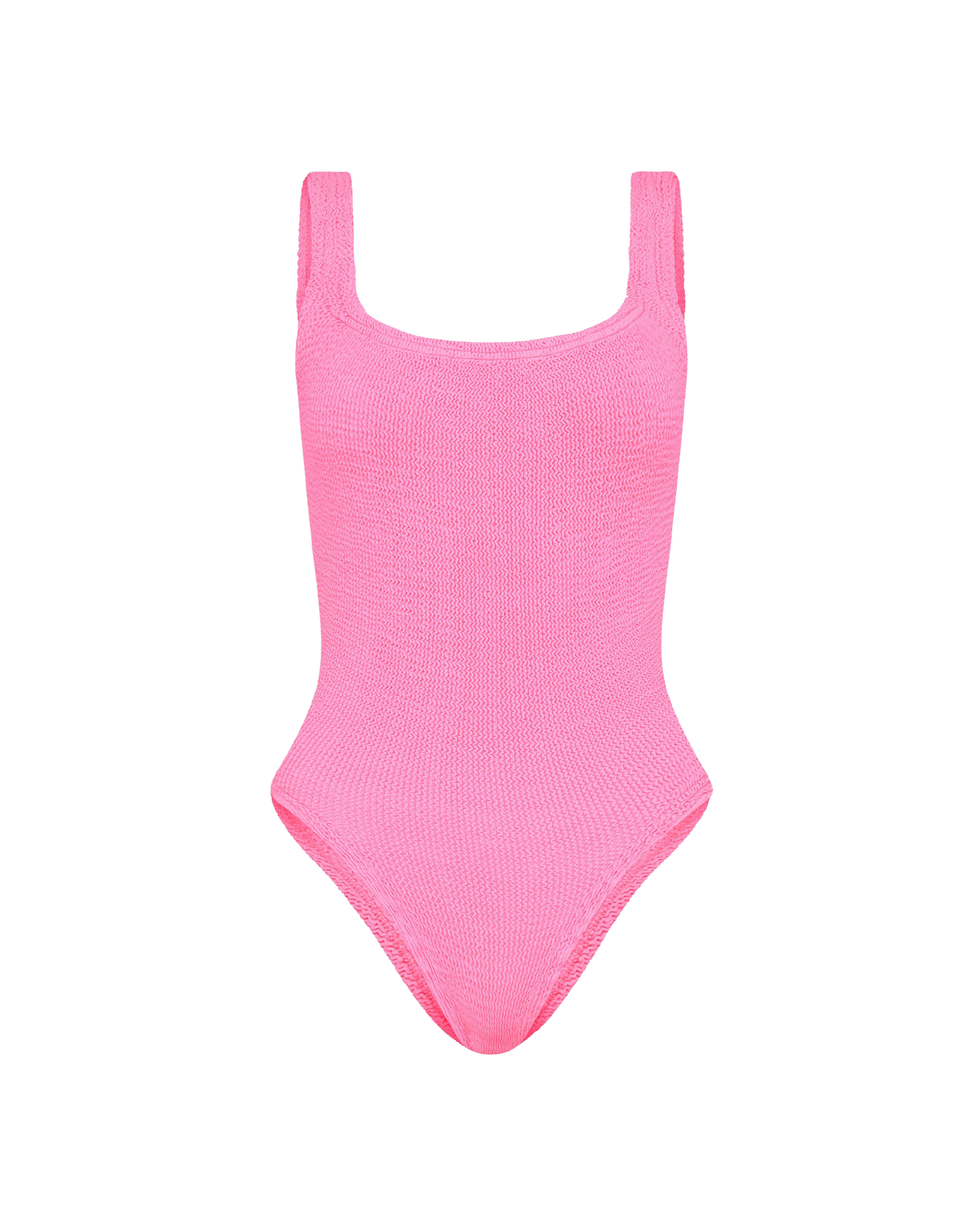 Square Neck Crinkle Swimsuit