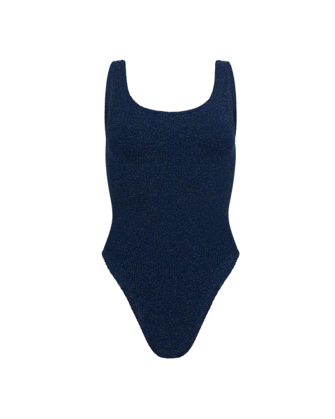 Square Neck Crinkle Swimsuit