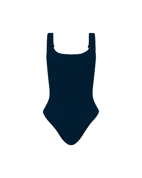 Domino Crinkle Swimsuit