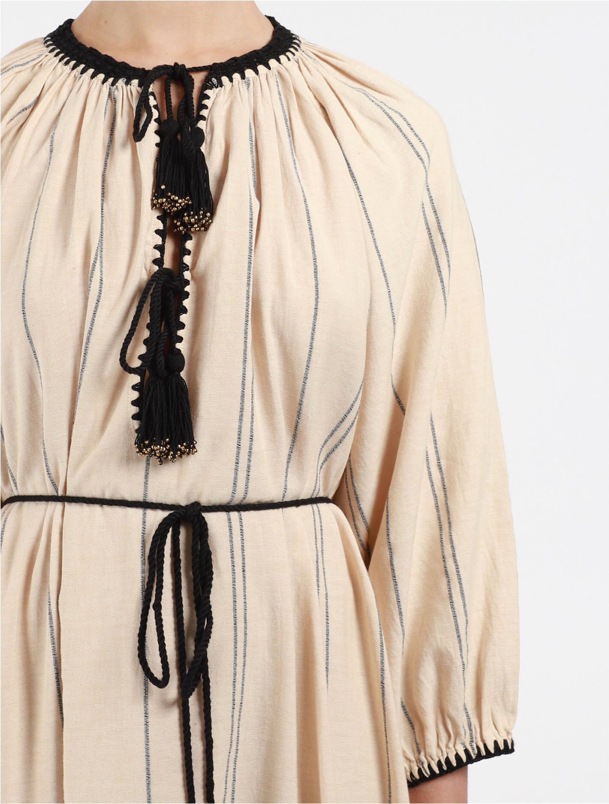 Priam Kolonaki Stripe Caftan