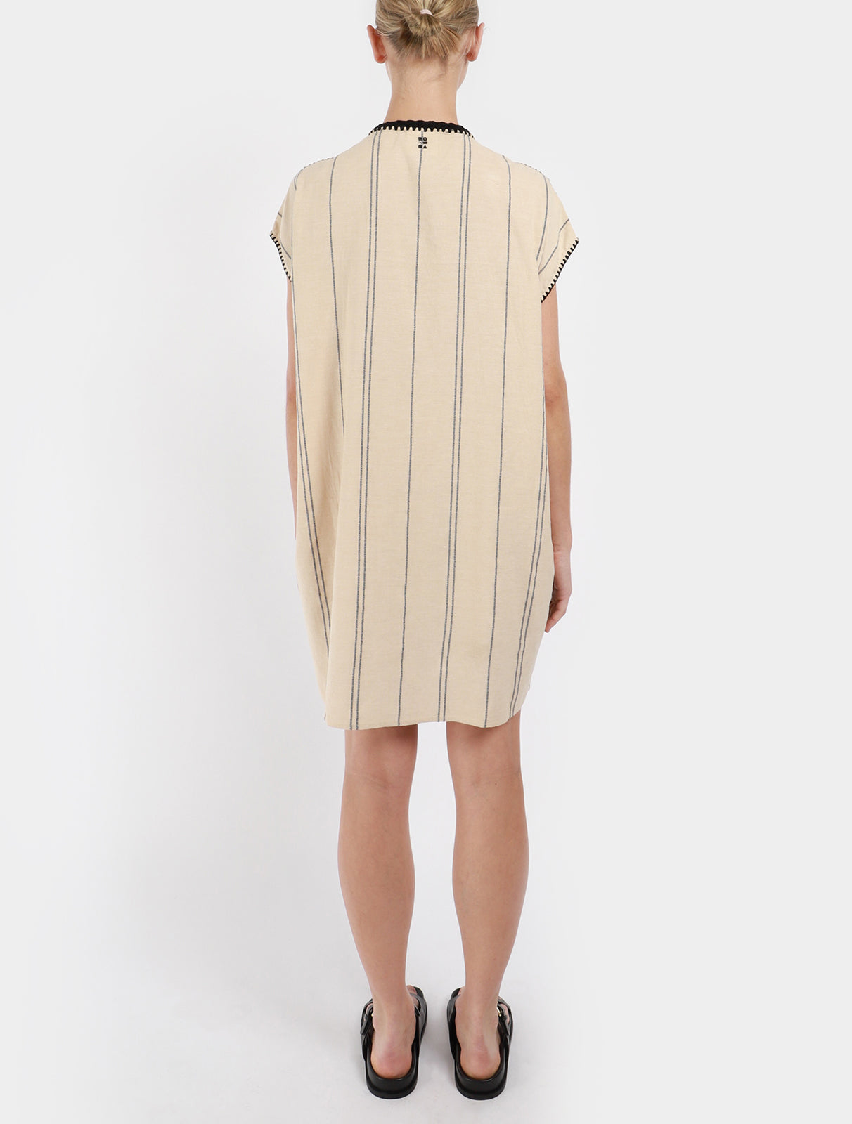 Zelos Kolonaki Stripe Caftan