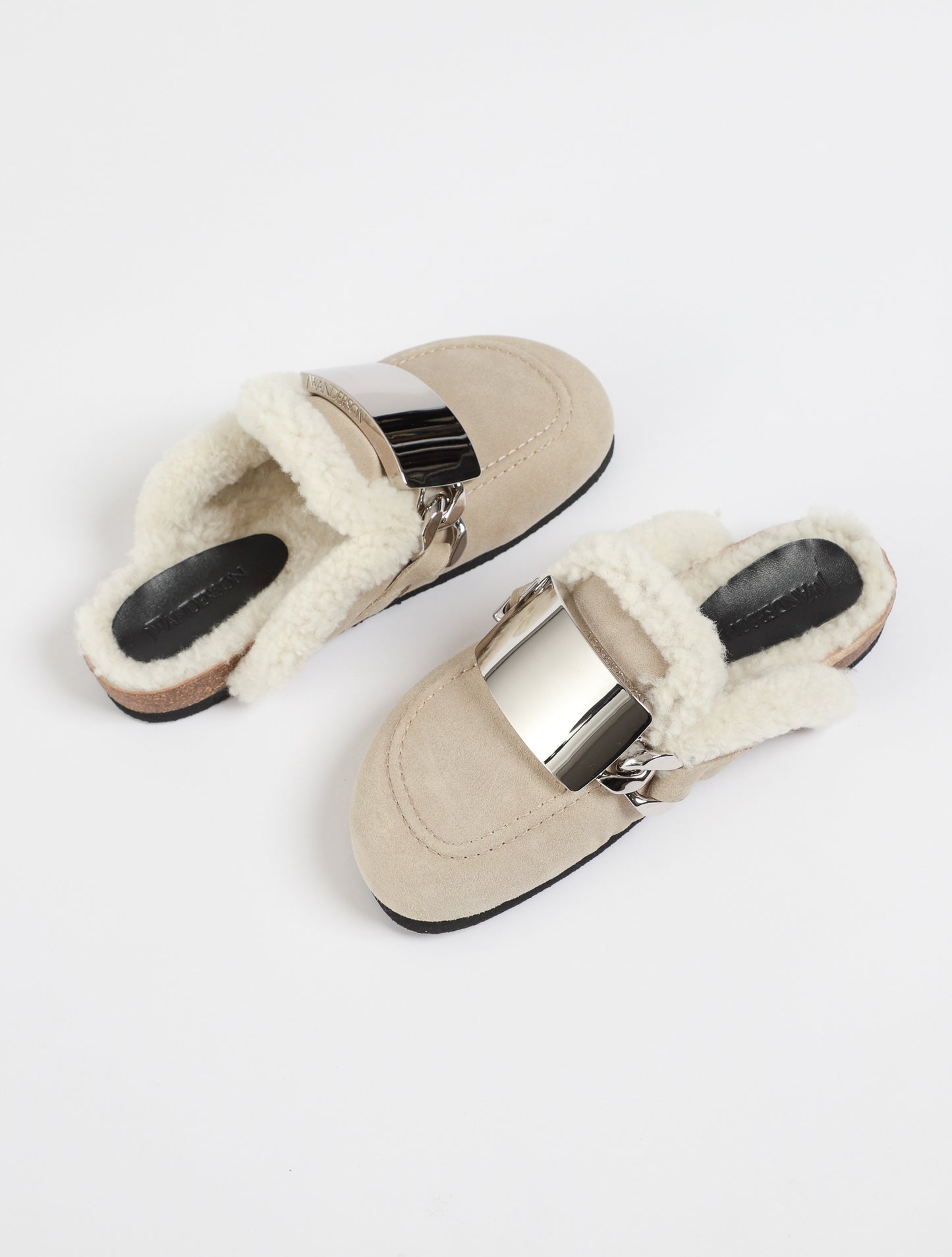 Gourmet Chain Loafer Mules