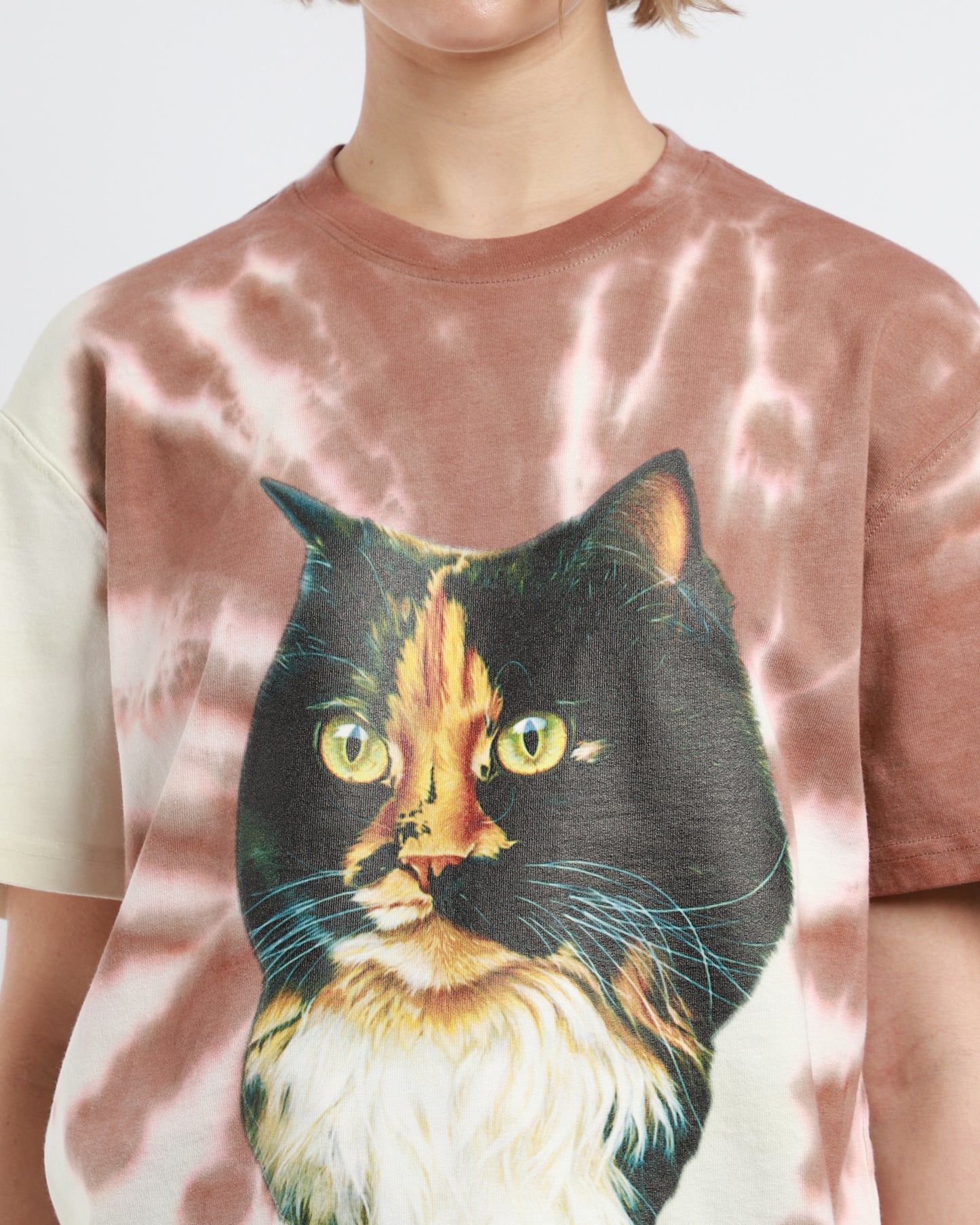 Cat Tie Dye T-Shirt