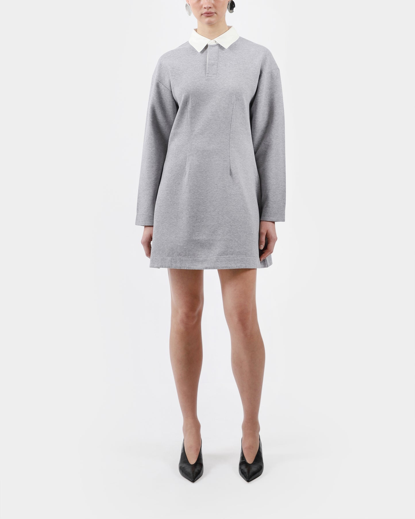 Long Sleeve Polo Dress