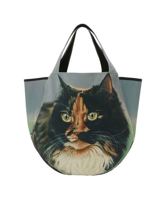 Maxi Canvas Cat Tote