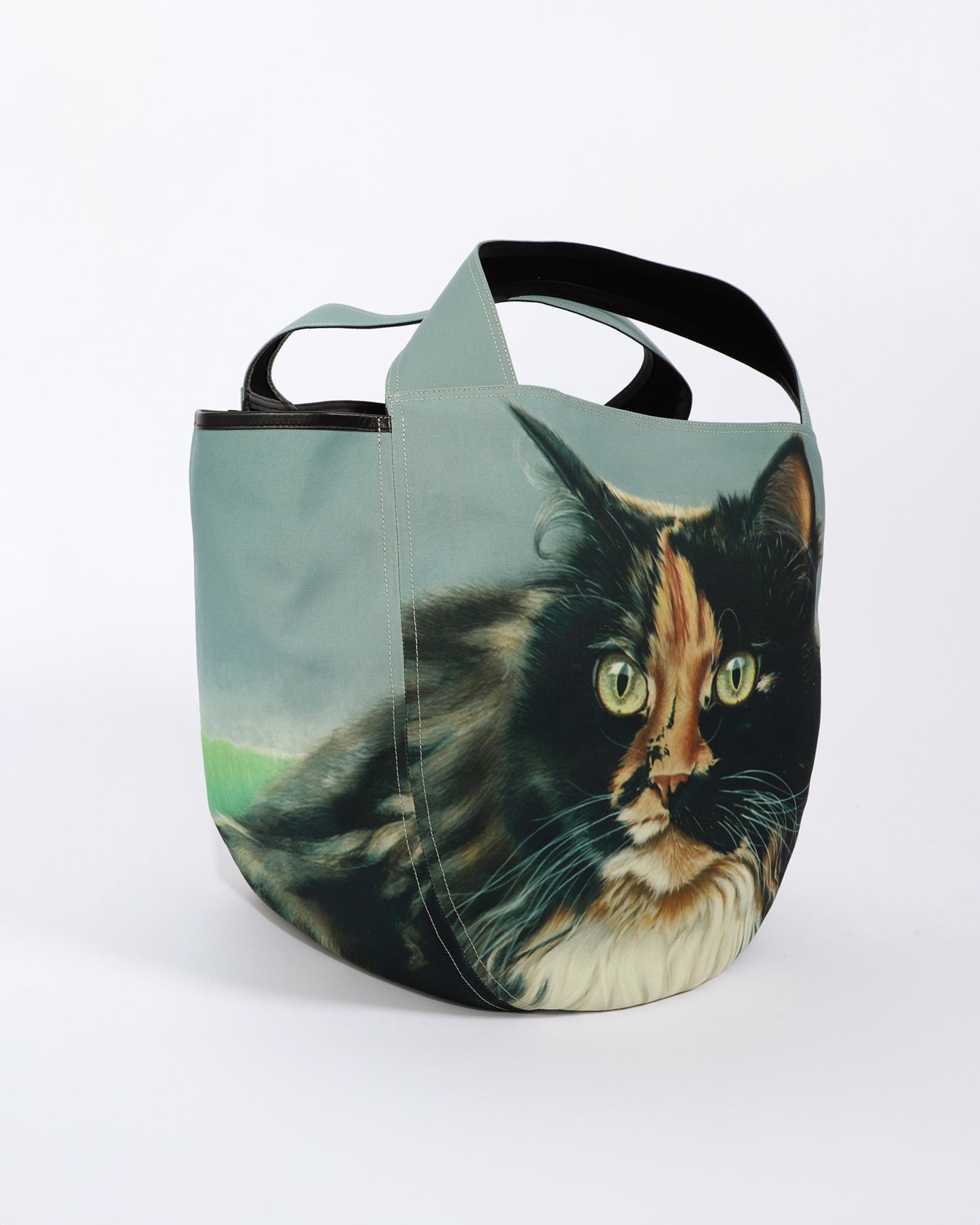 Maxi Canvas Cat Tote