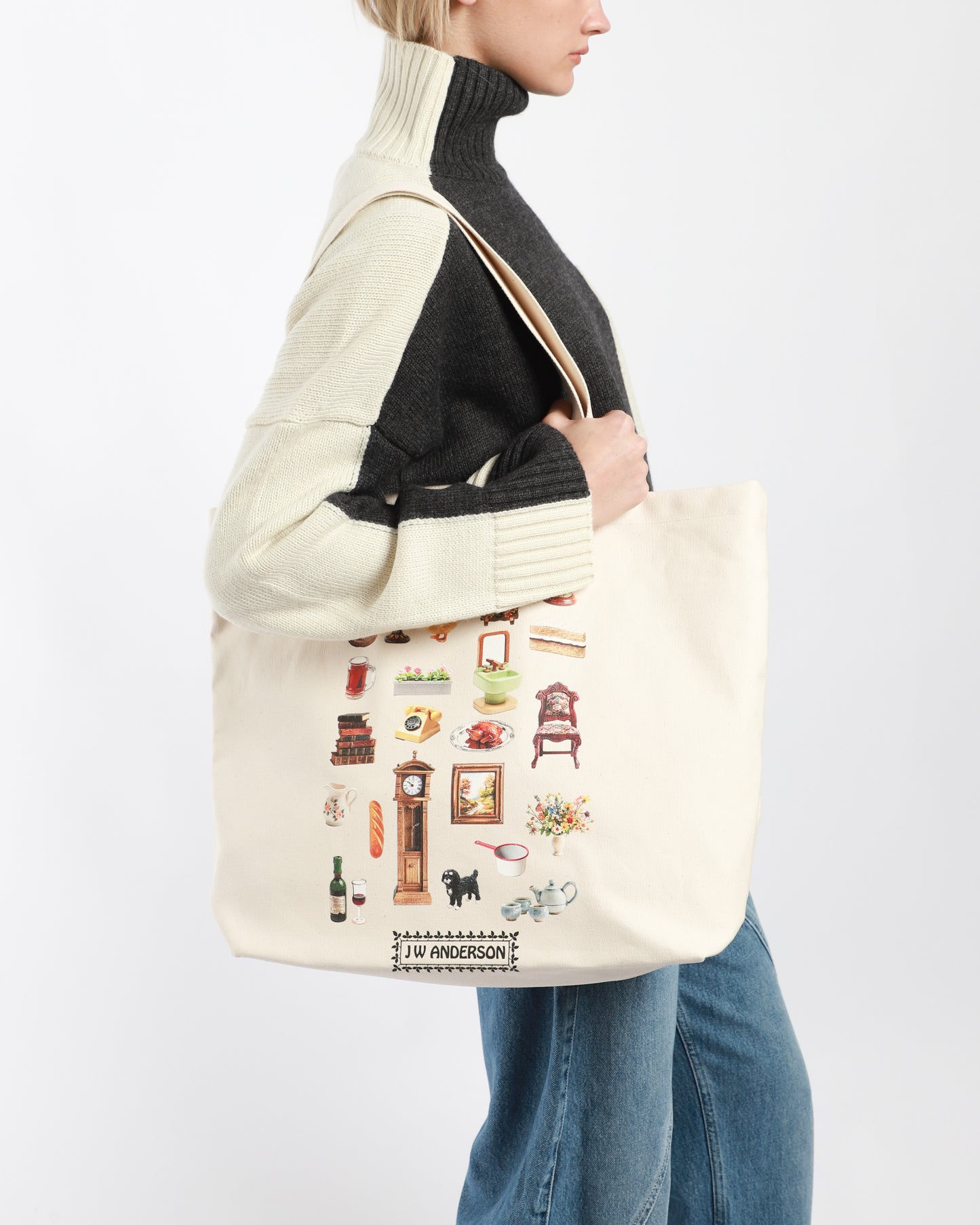 Print Canvas Tote