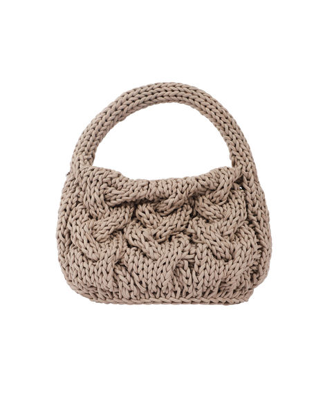 Small Cable Knit Bag