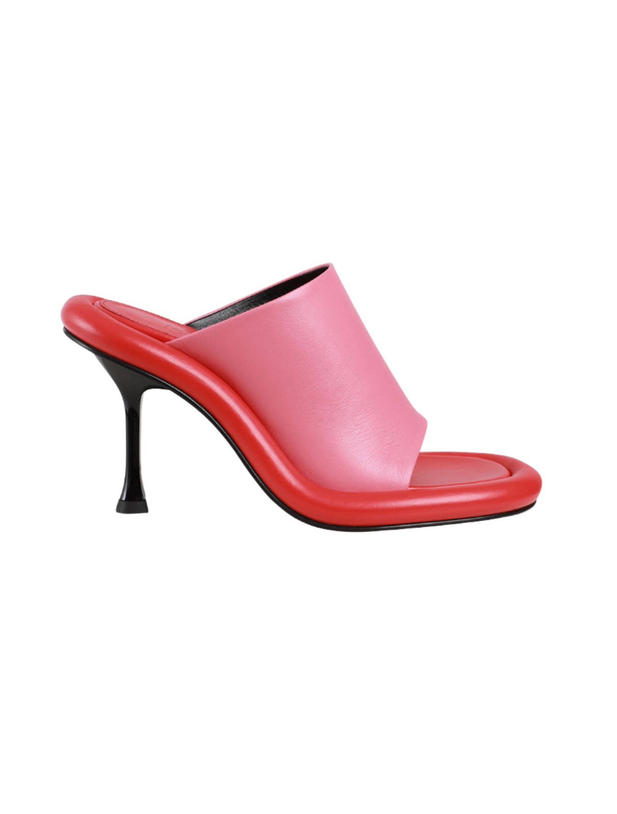 Bumper Tube Leather Heels