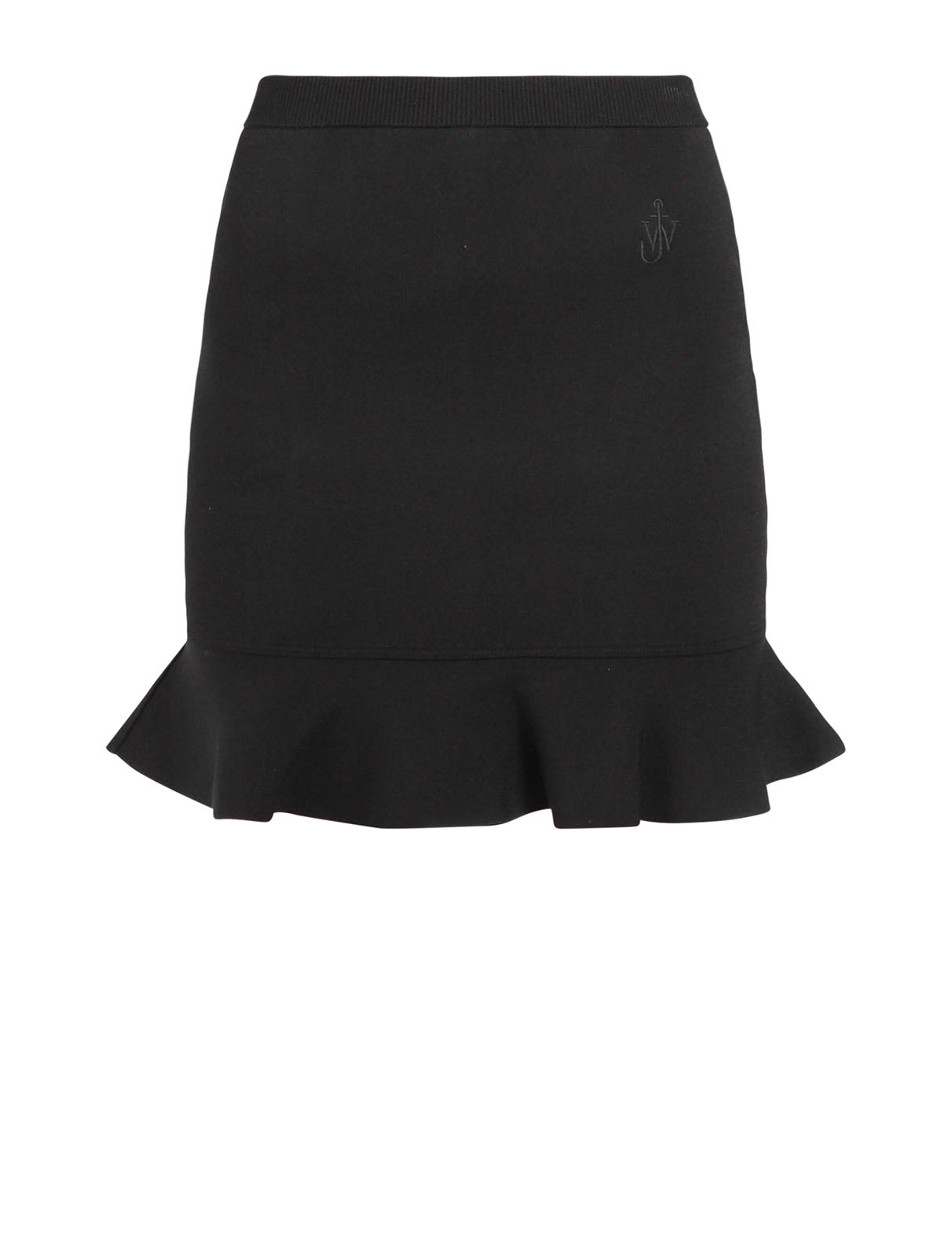 Ruffled Hem Mini Skirt