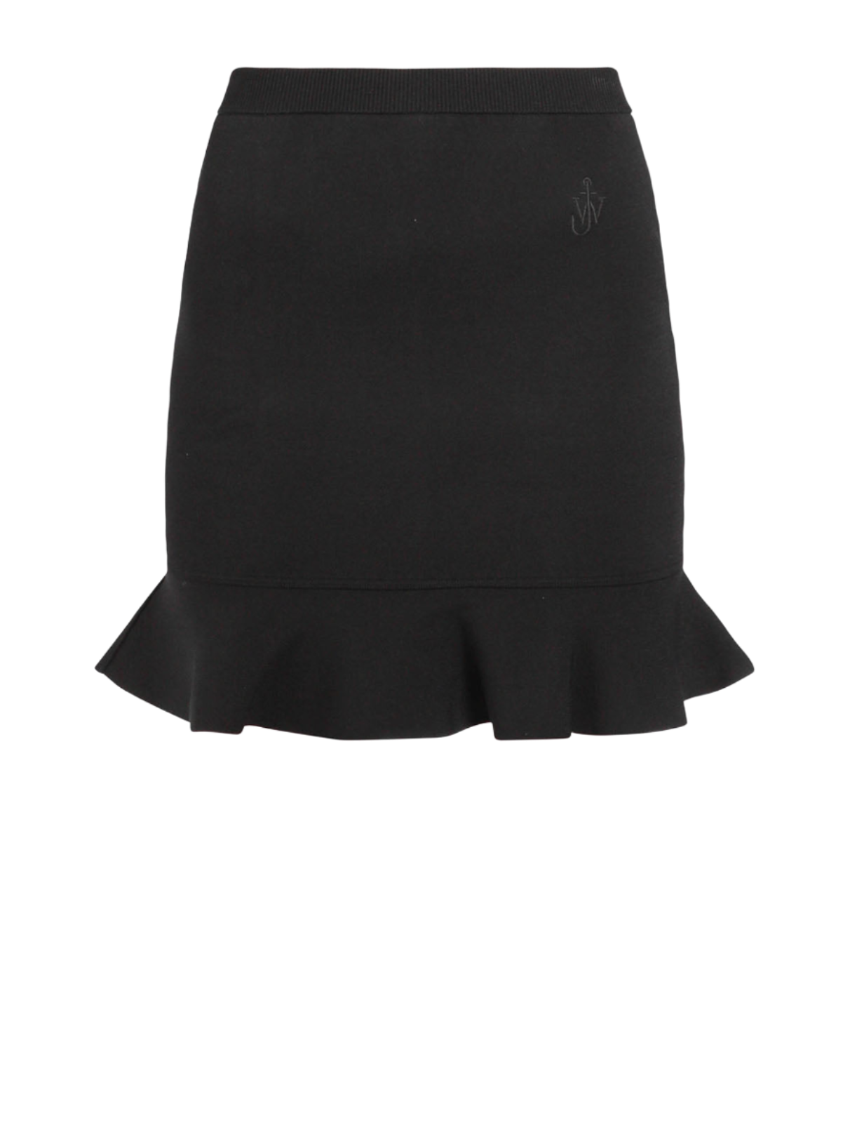 Ruffled Hem Mini Skirt