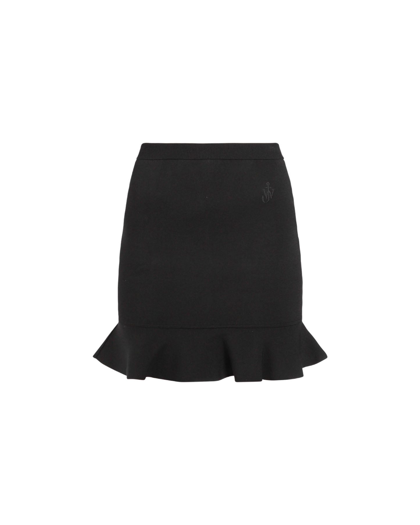 Ruffled Hem Mini Skirt