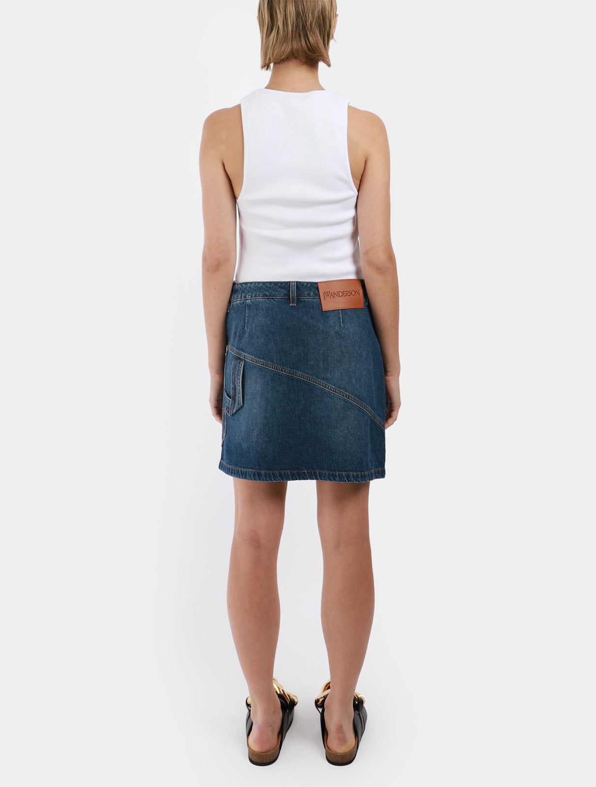 Twisted Mini Skirt