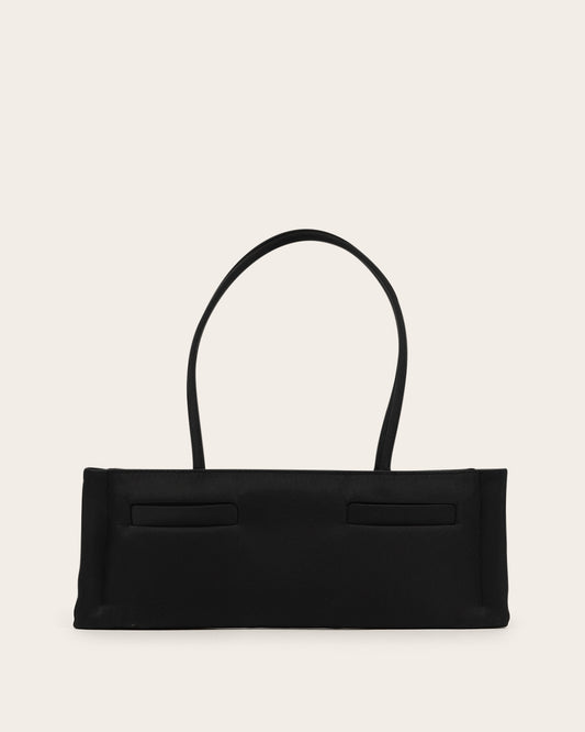 Satin Rectangulo Pockets Bag