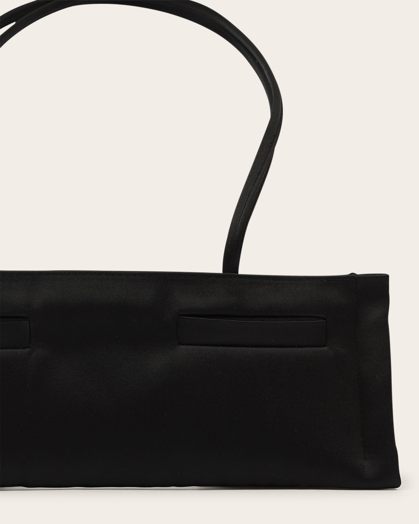 Satin Rectangulo Pockets Bag