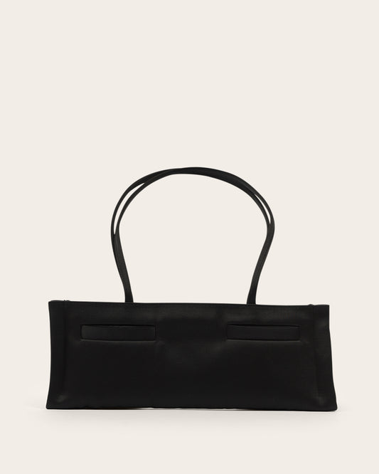 Satin Rectangulo Pockets Bag