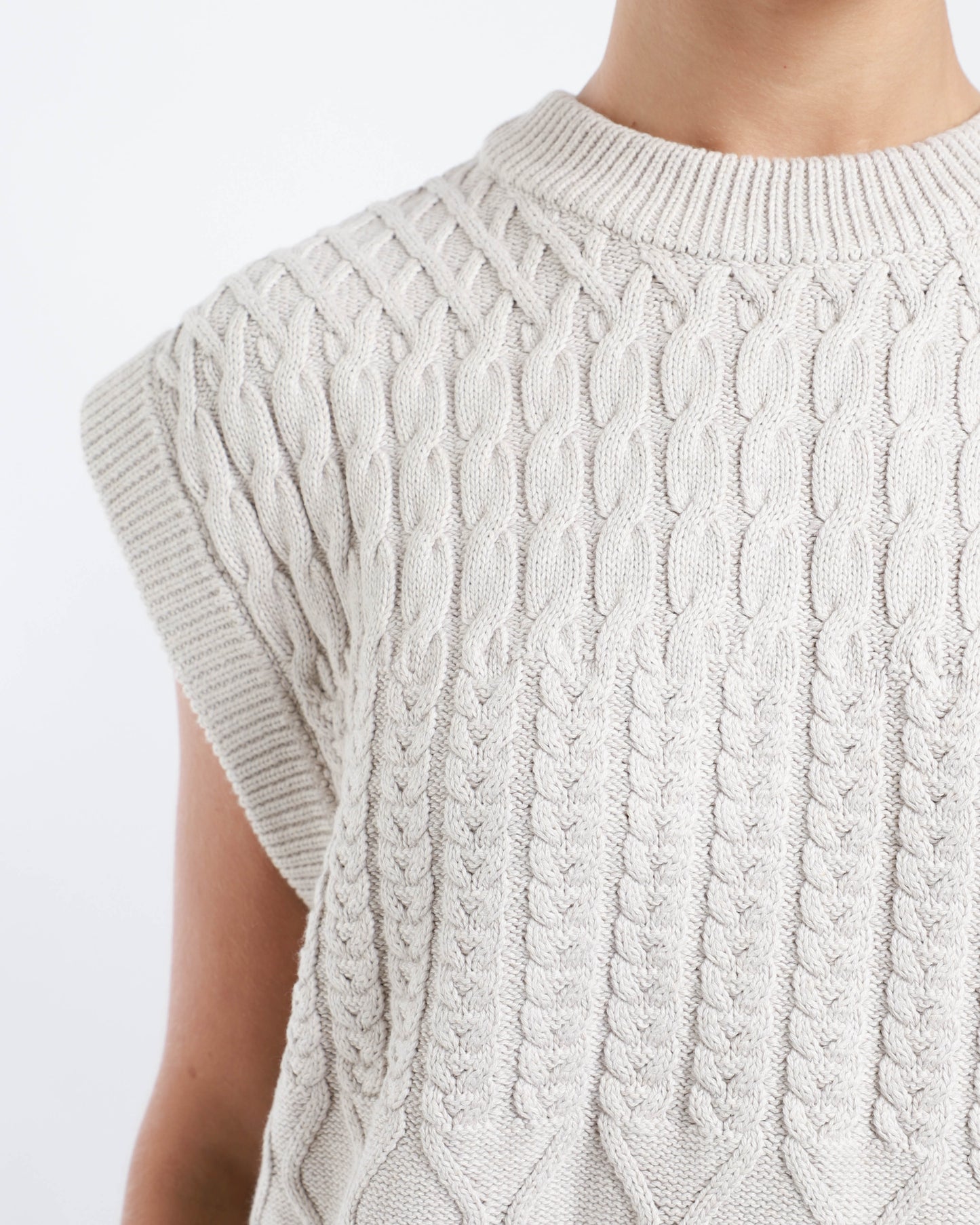 Aran Vest