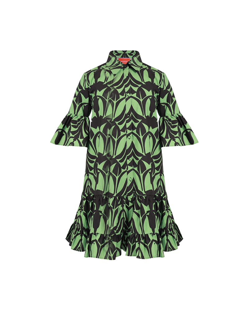 la-double-j-choux-dress-papyrus-green