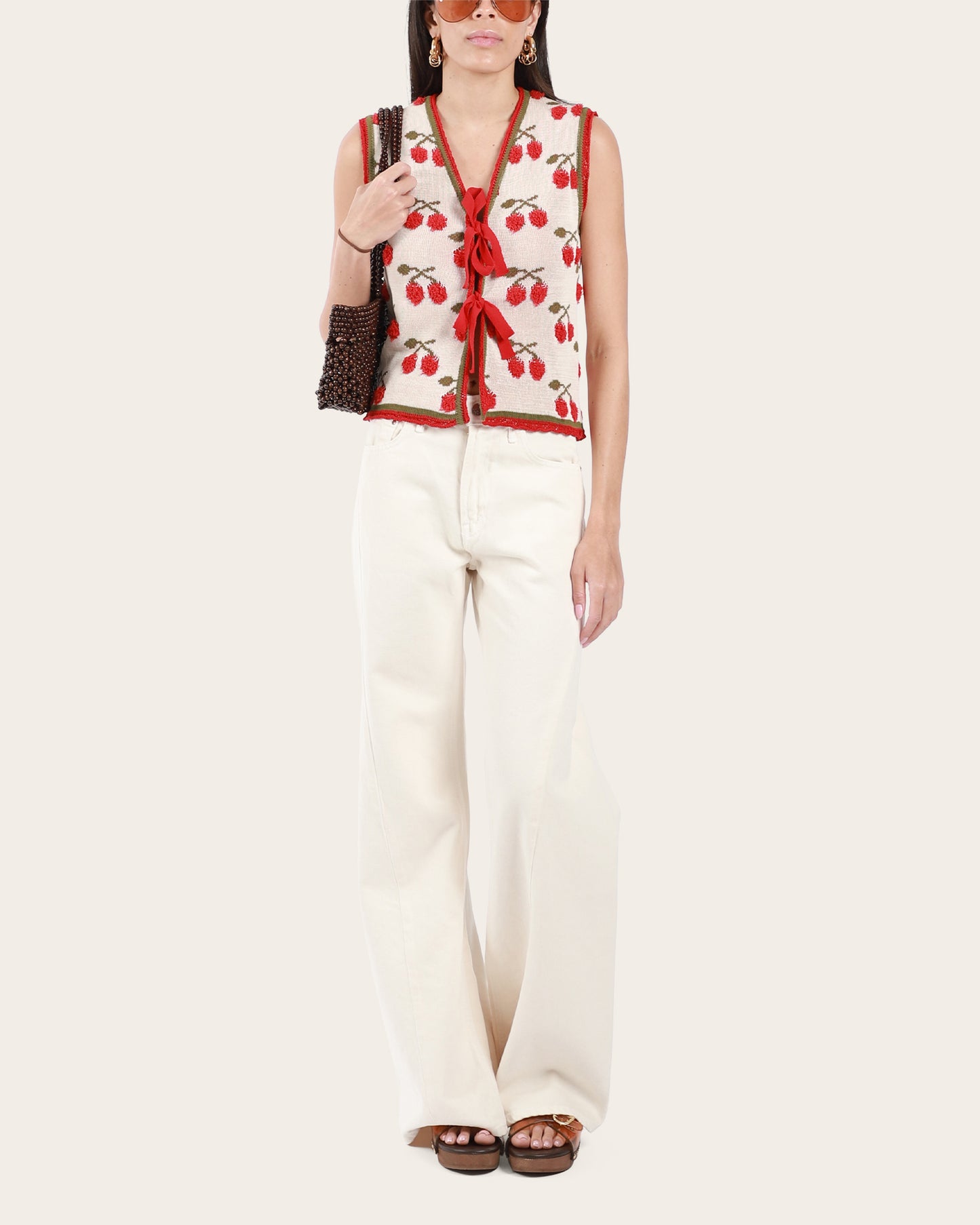Cherry Gilet