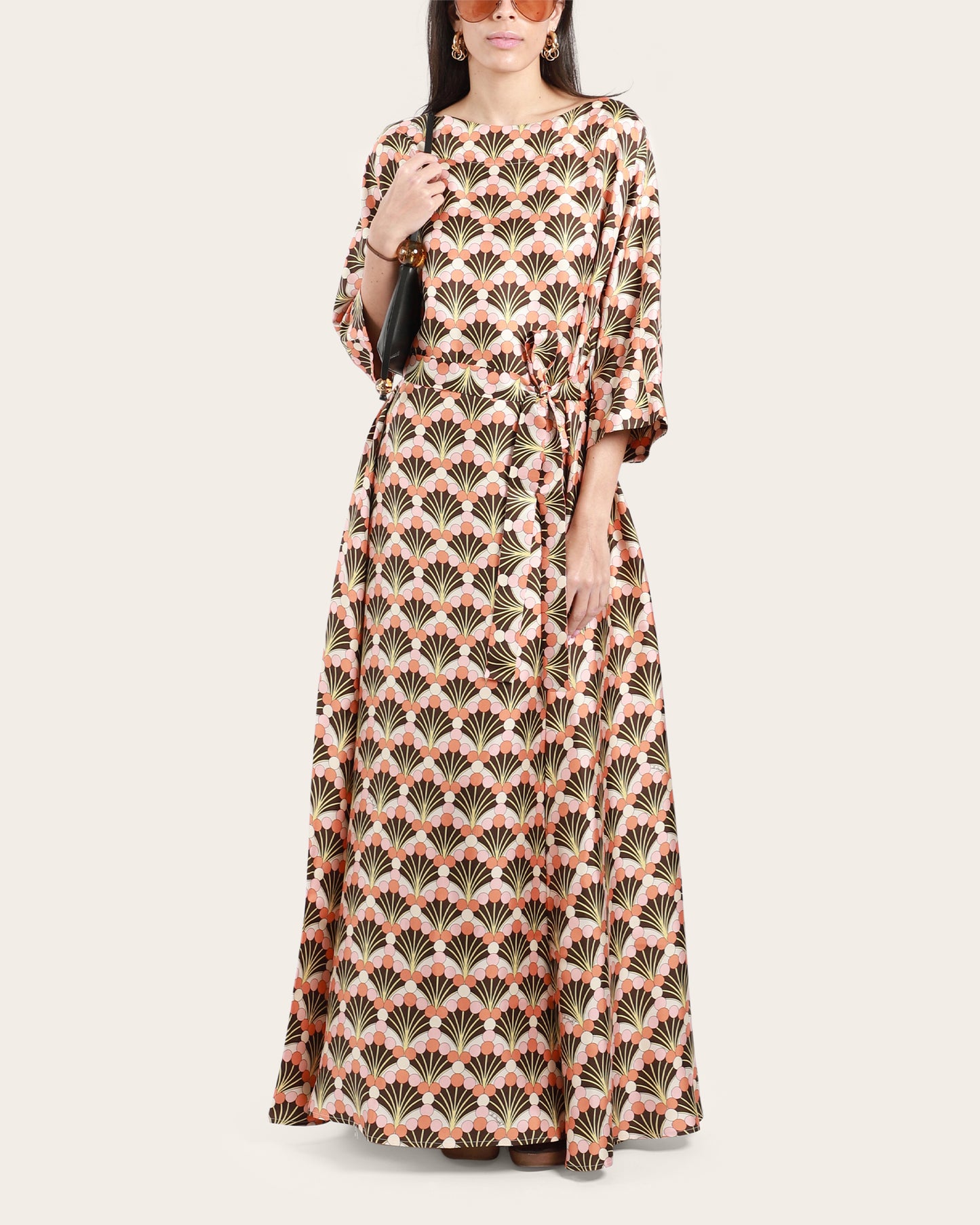 Muumuu Dress Round Neck