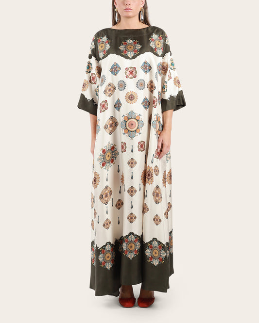 Muumuu Dress Round Neck