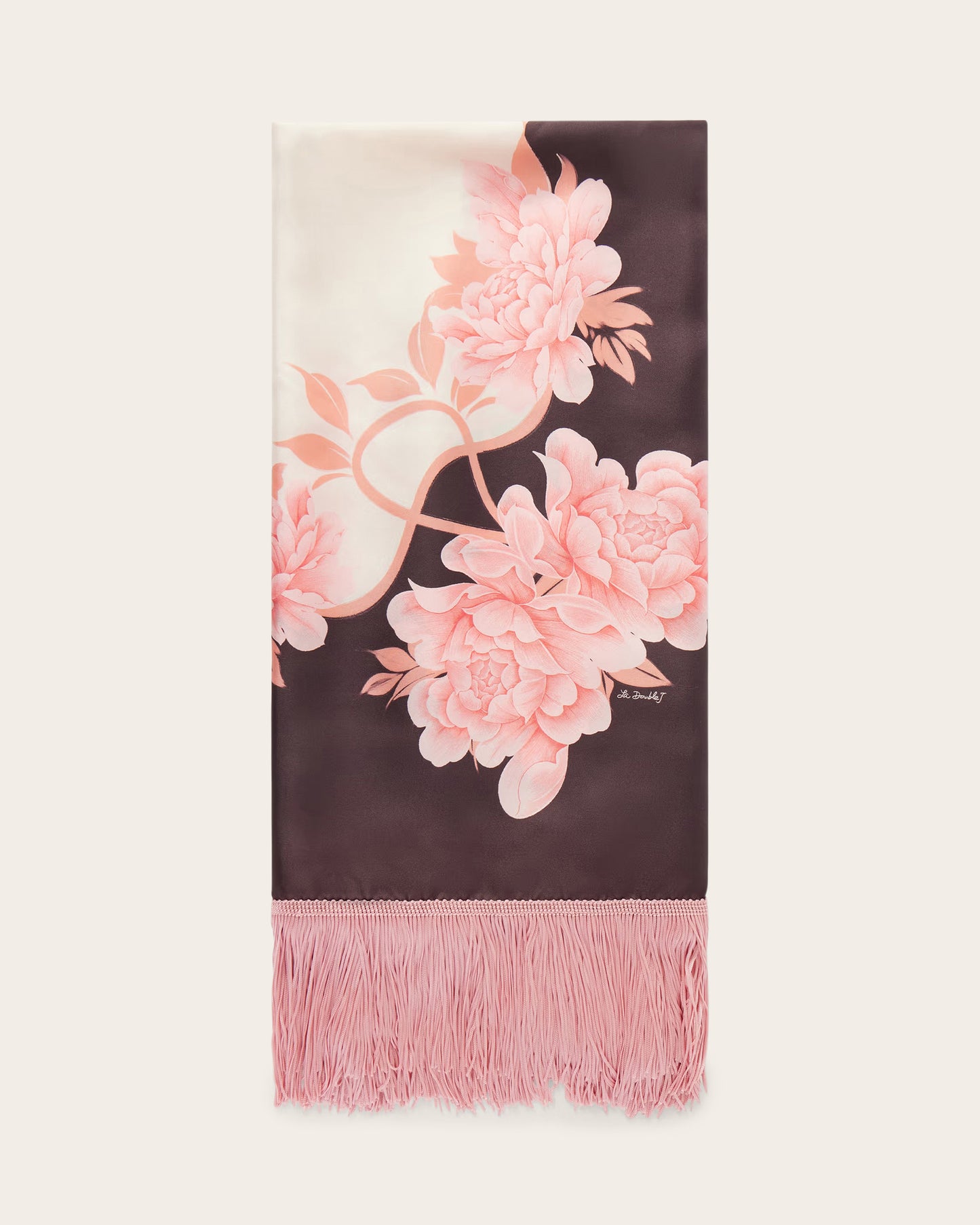 Reversible Fringe Carré Scarf