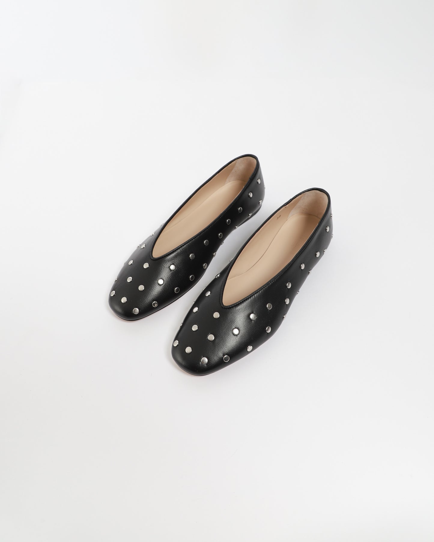 Regency Studded Leather Slippers