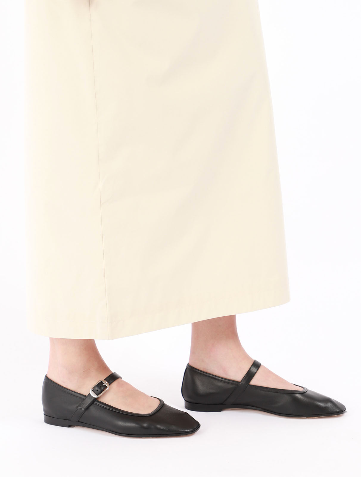 Ballet Leather Mary Jane Flats