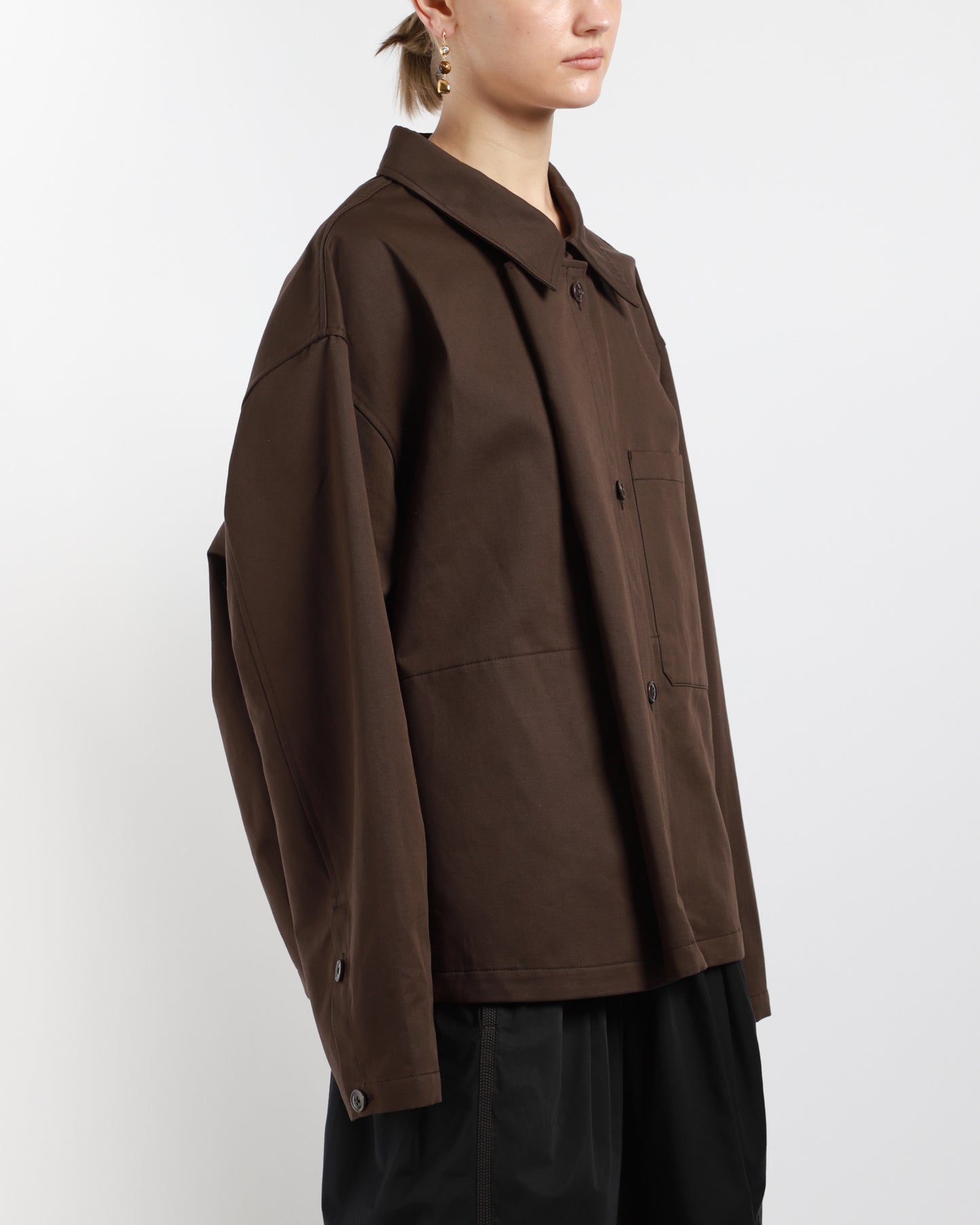 Asymmetric Overshirt