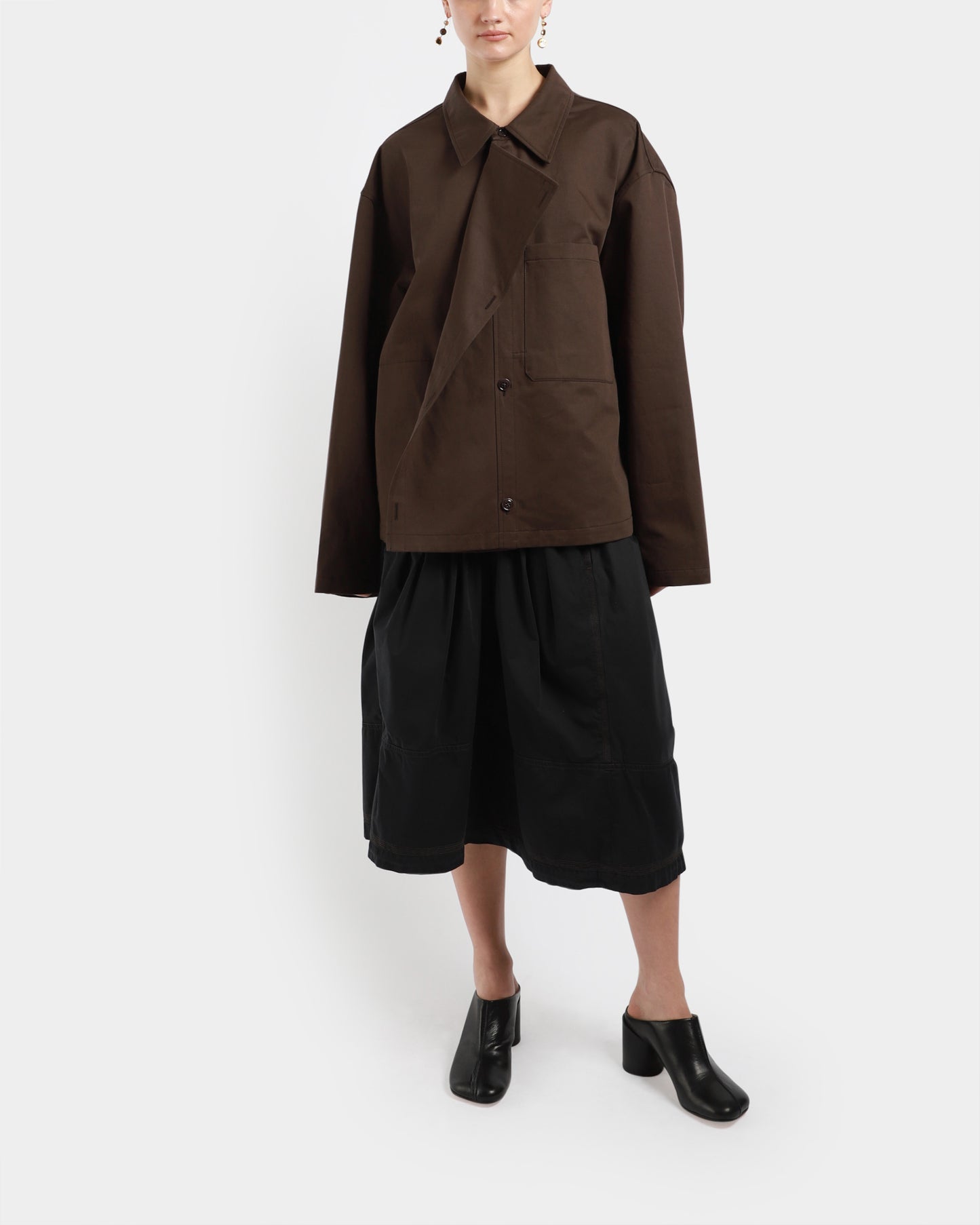 Asymmetric Overshirt