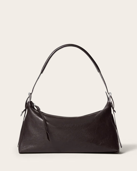 Belted Baguette Bag