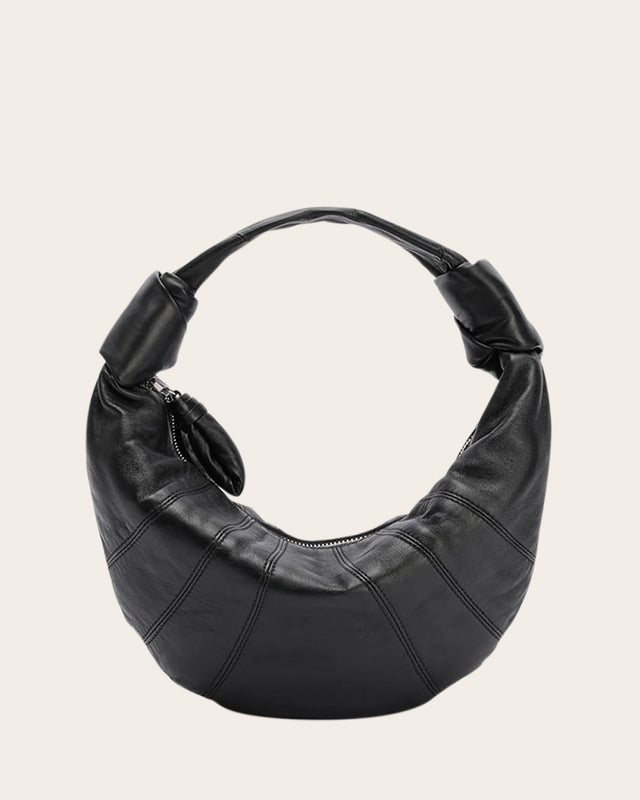 Mini Fortune Soft Nappa Croissant Bag