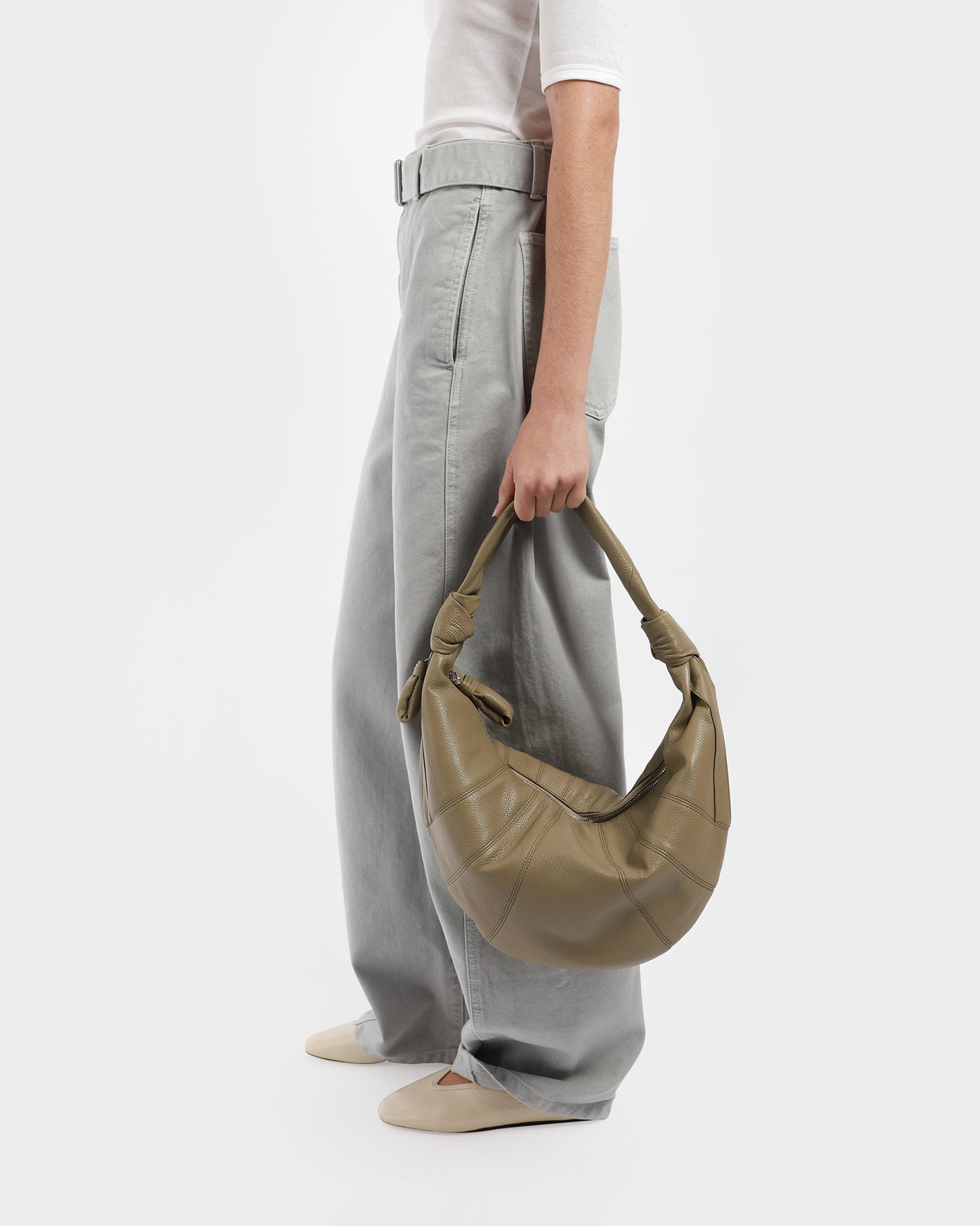 Fortune Soft Grained Croissant Bag