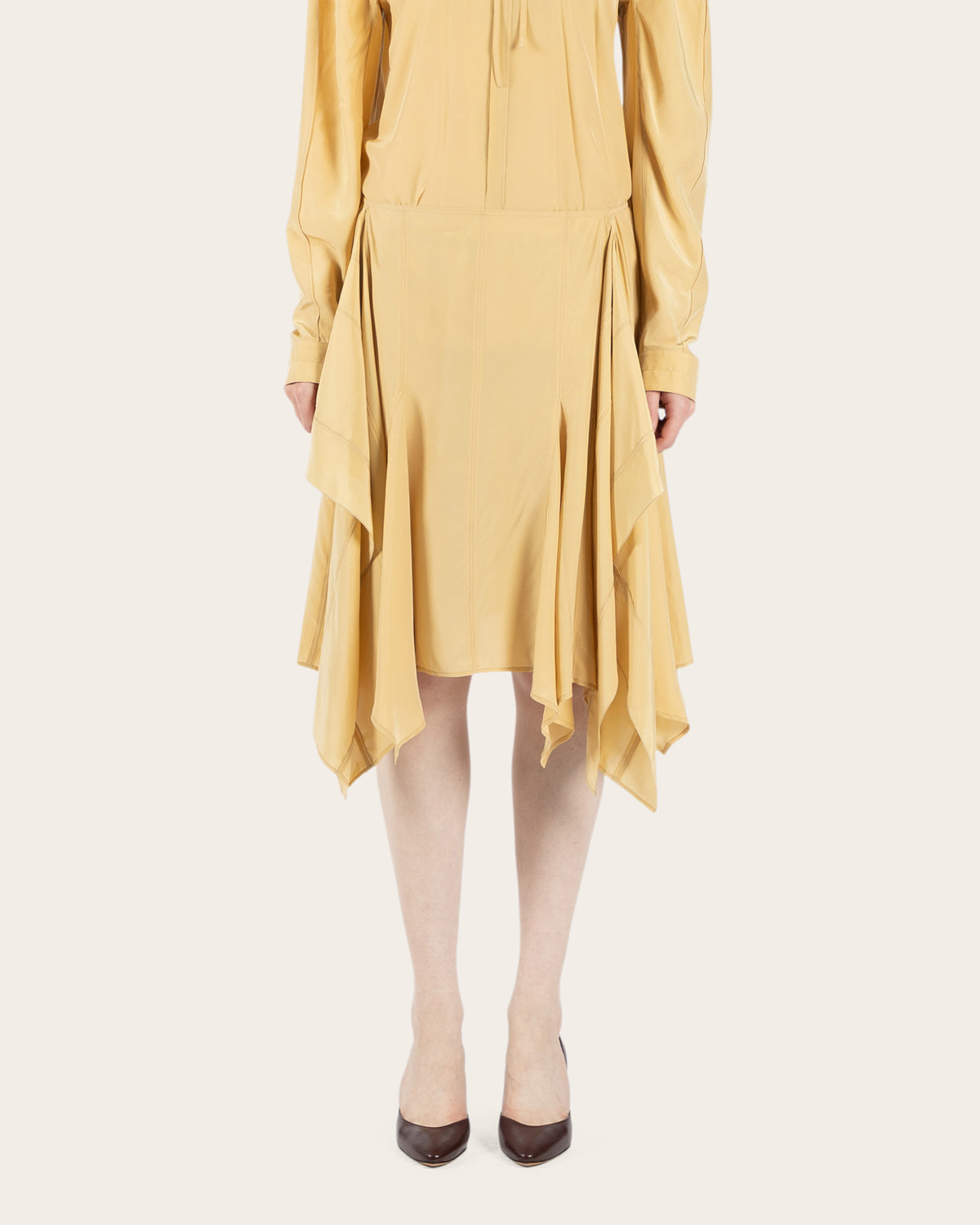 Paneled Skirt