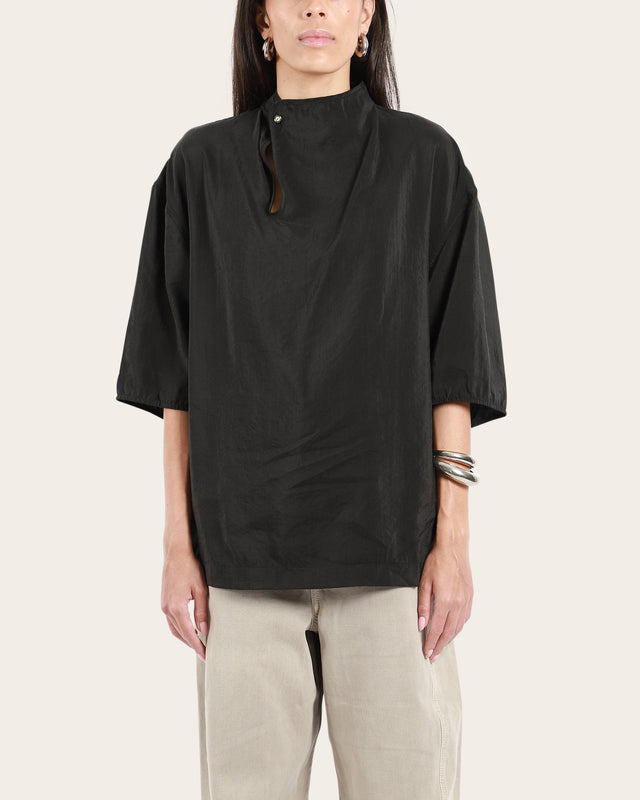 Soft Collar Top