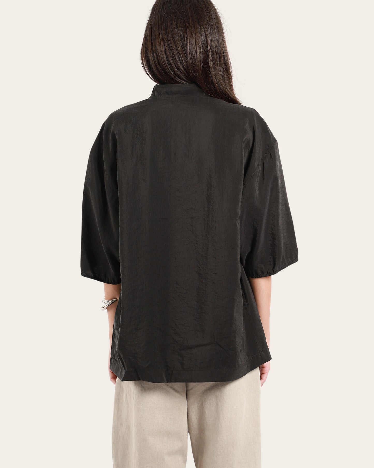 Soft Collar Top