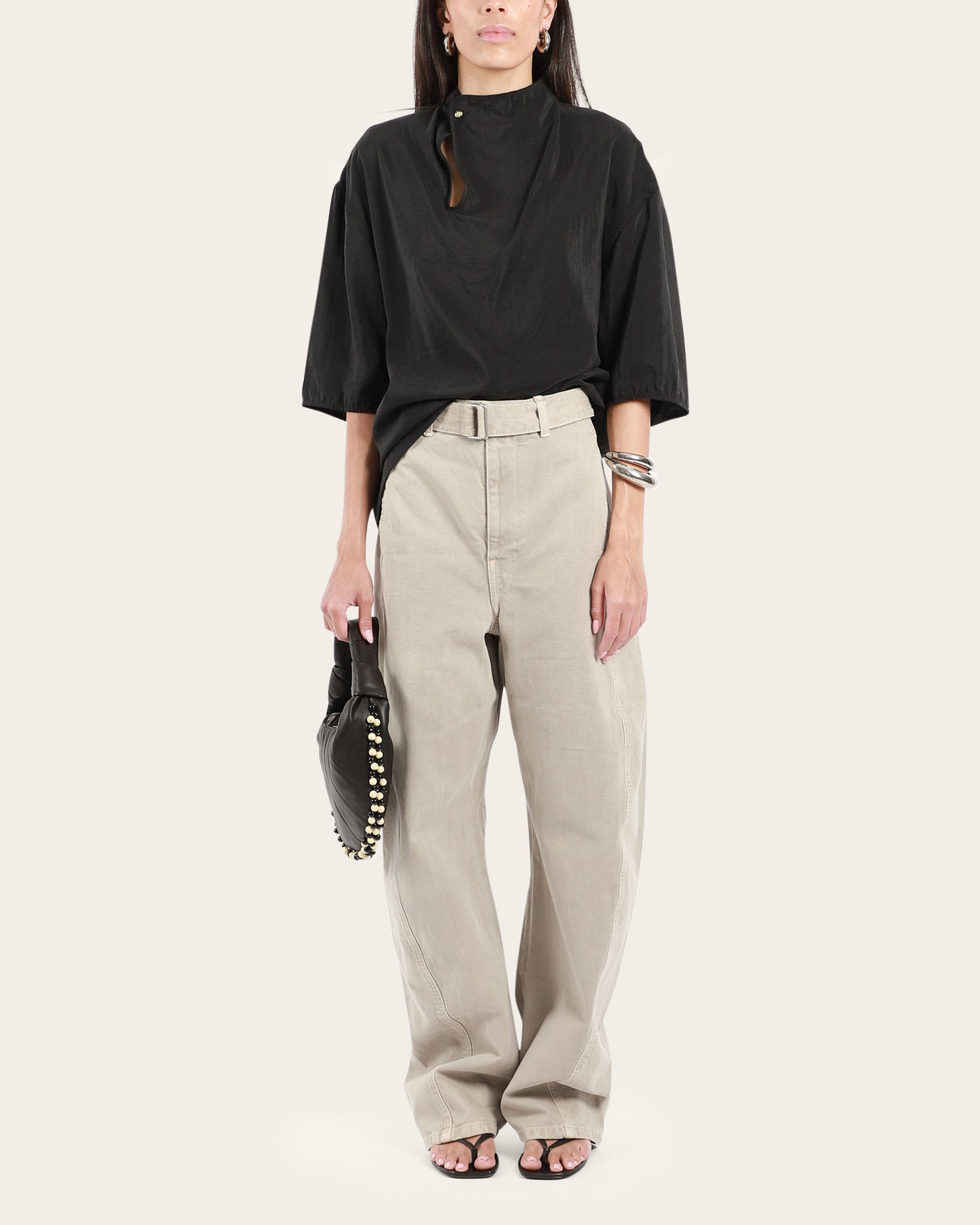 Soft Collar Top