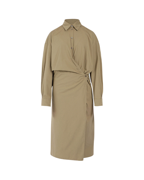 lemaire-straight-collar-twisted-dress-dusty-khaki