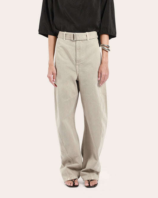 Twisted Belted Pants